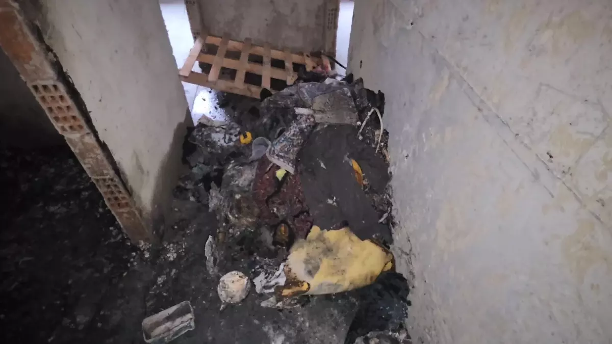 Bahçelievler\'de İnşaat Yangını: 1 Ölü