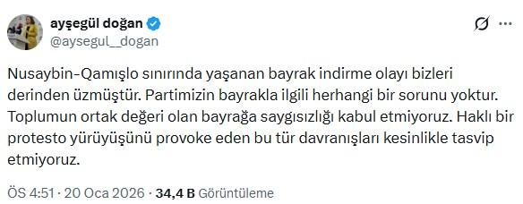 Bayrağımıza yapılan hain saldırıya tepkiler çığ gibi