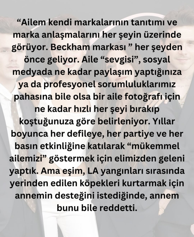 Brooklyn Beckham'dan Anne ve Babasına Sert Suçlamalar
