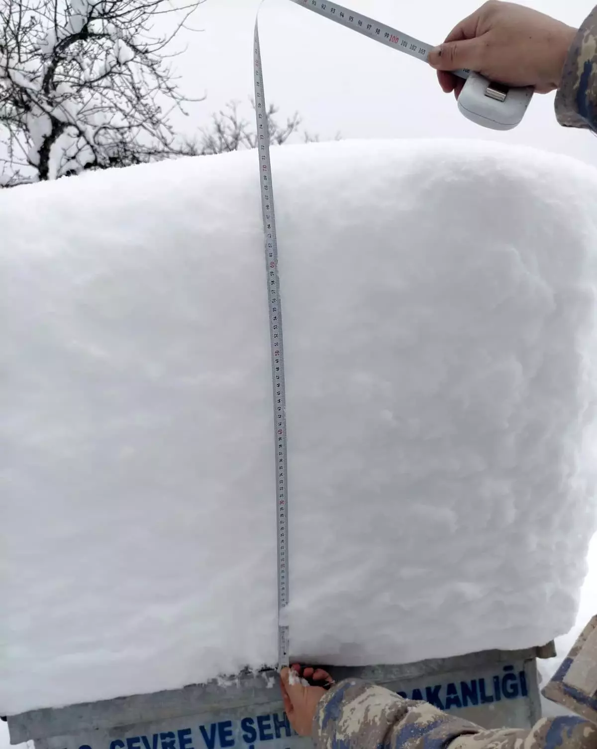 Gümüşhane\'de kar alarmı: Vatandaşlar video çekip yardım istedi