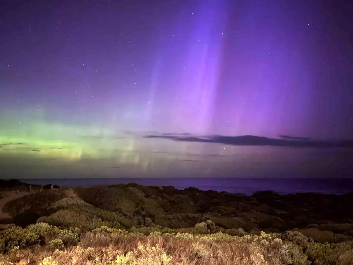 Güneş Patlaması Aurora Işıklarını Getirdi