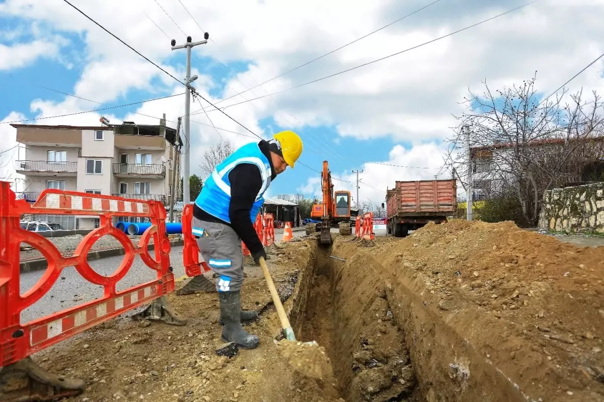 Honaz\'da İçme Suyu Hattı Yenileniyor