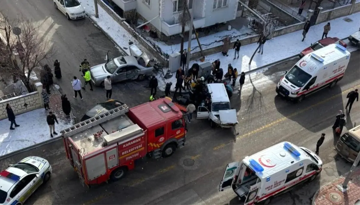 Karaman\'da Trafik Kazası: Bir Ölü, Bir Yaralı