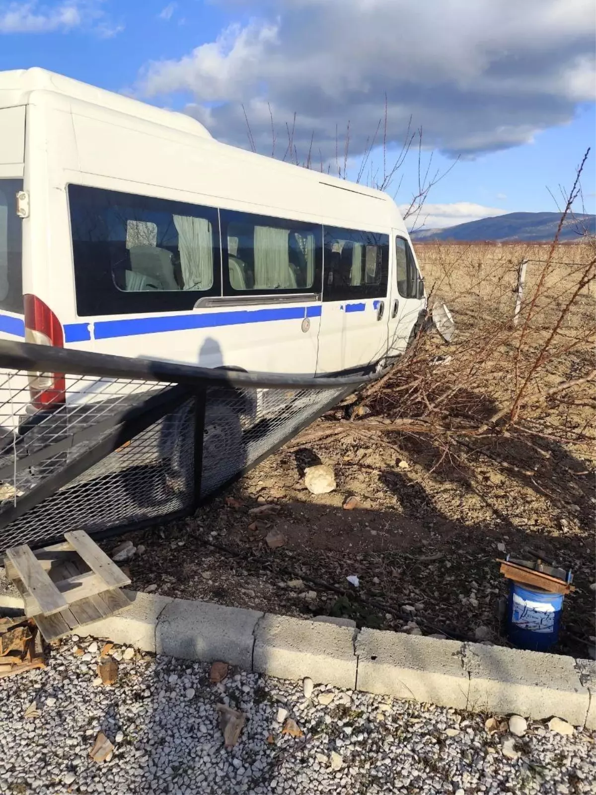 Yalvaç\'ta Trafik Kazası: 1 Yaralı