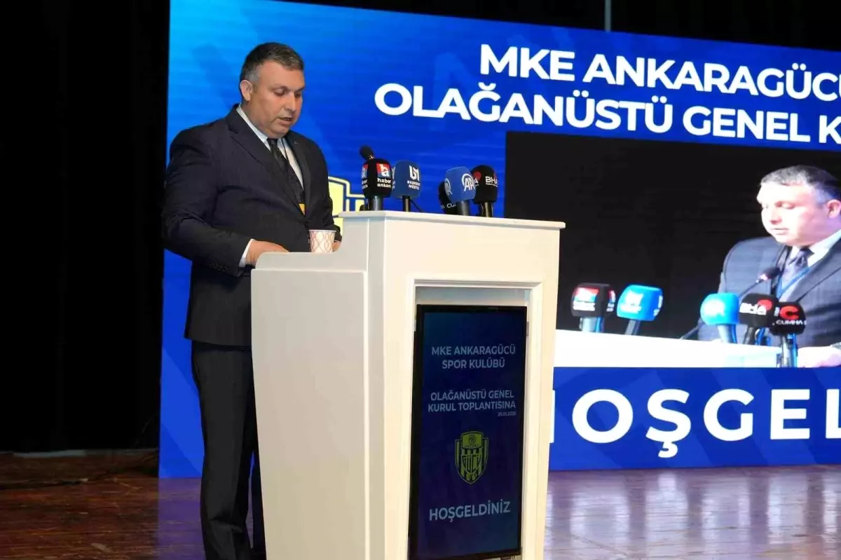 MKE Ankaragücü\'nde İlhami Alparslan Başkan Seçildi