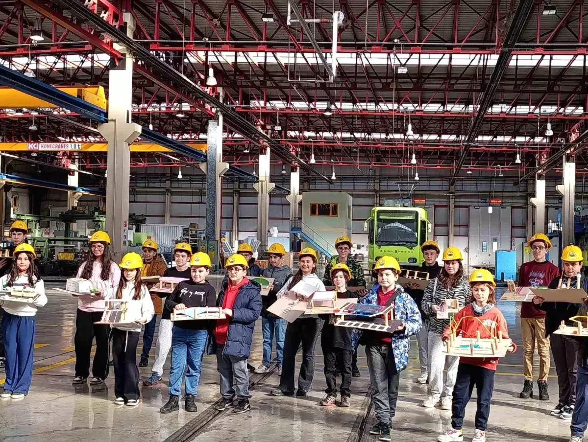 Öğrenciler BURULAŞ\'ta hem eğlendi hem de öğrendi