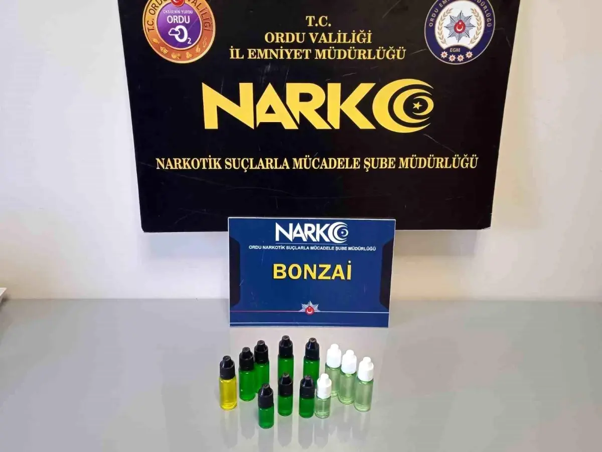 Ordu\'da Uyuşturucu Operasyonu: 4 Tutuklama