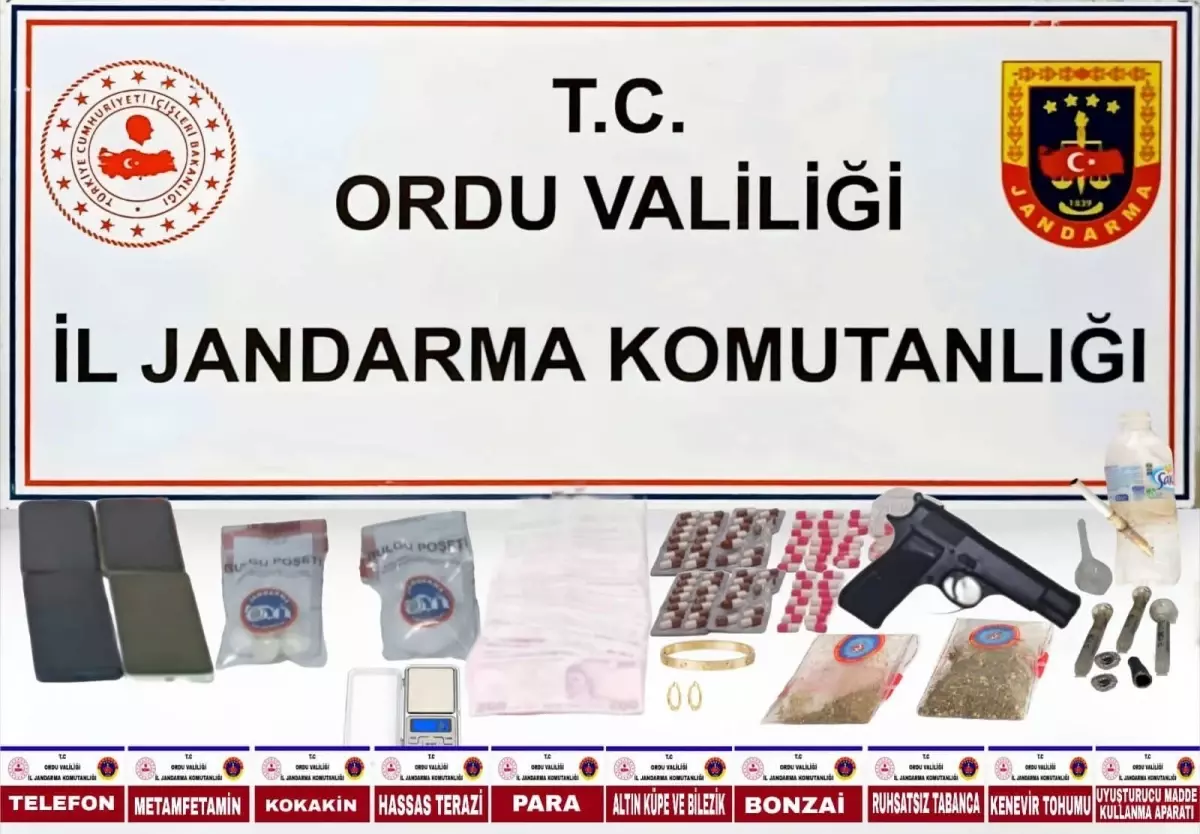Ordu\'da Uyuşturucu Operasyonu: 1 Tutuklama