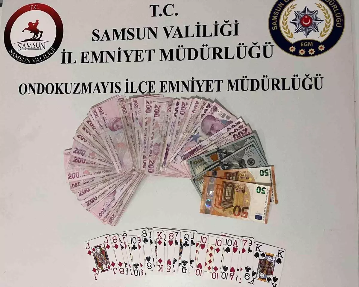 Samsun\'da Kumar Denetimi: 5 Kişi Yakalandı
