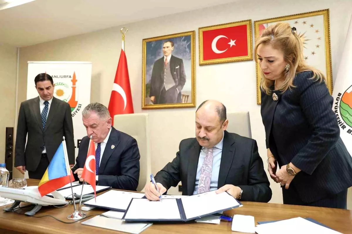 Şanlıurfa ile Romanya\'nın Piteti kenti kardeş şehir oldu