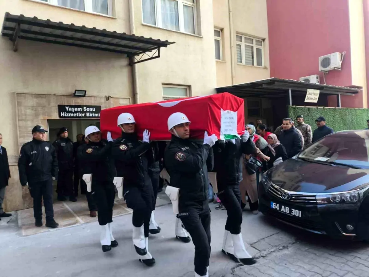 Şehit polis memuru Aydın\'dan memleketine uğurlandı