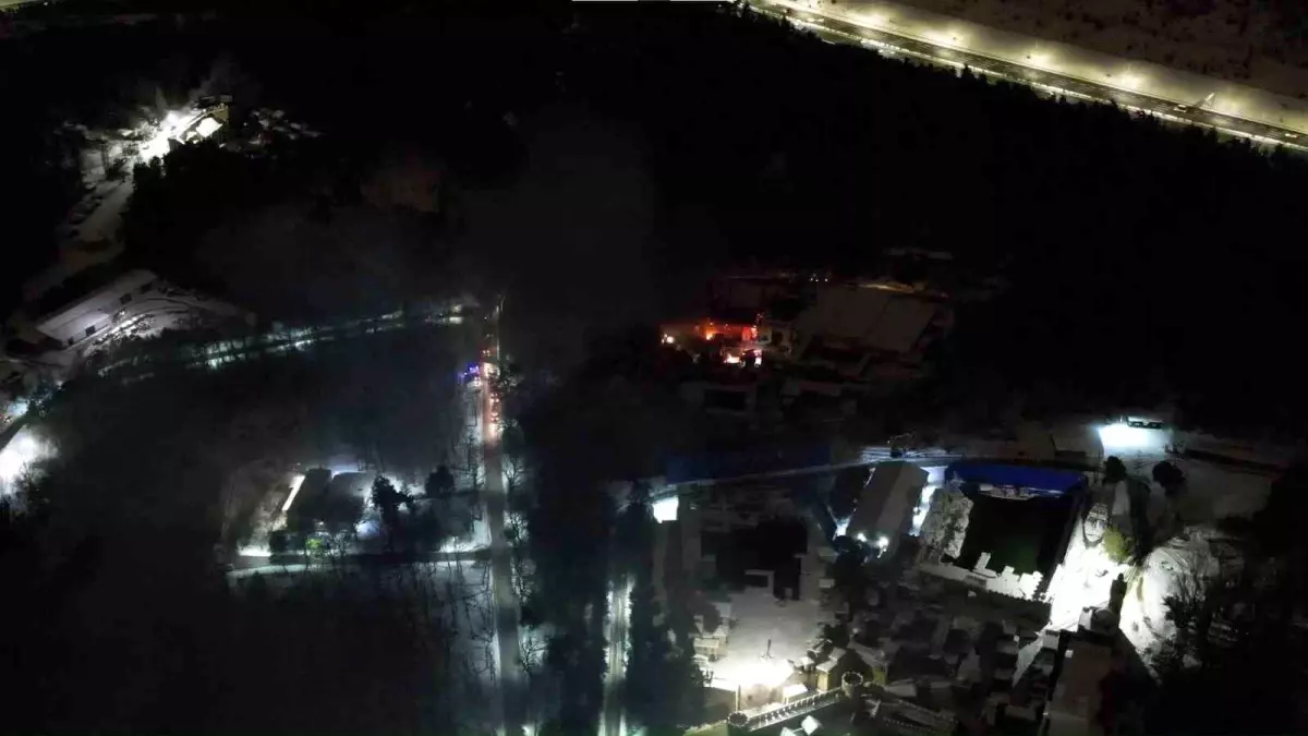 Çekmeköy Film Platosunda Yangın Paniği