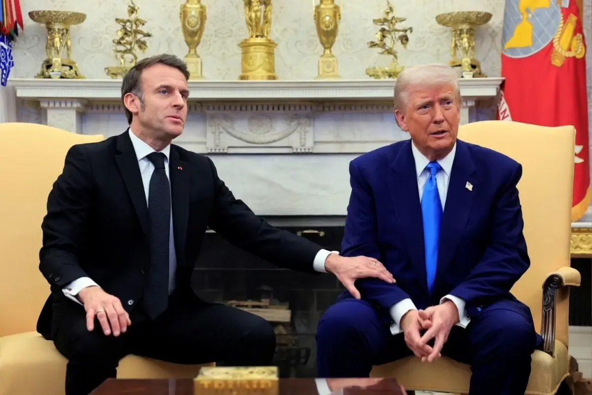 Trump\'ın Gazze teklifine Macron\'ndan olumsuz yanıt: Sıcak bakmıyor