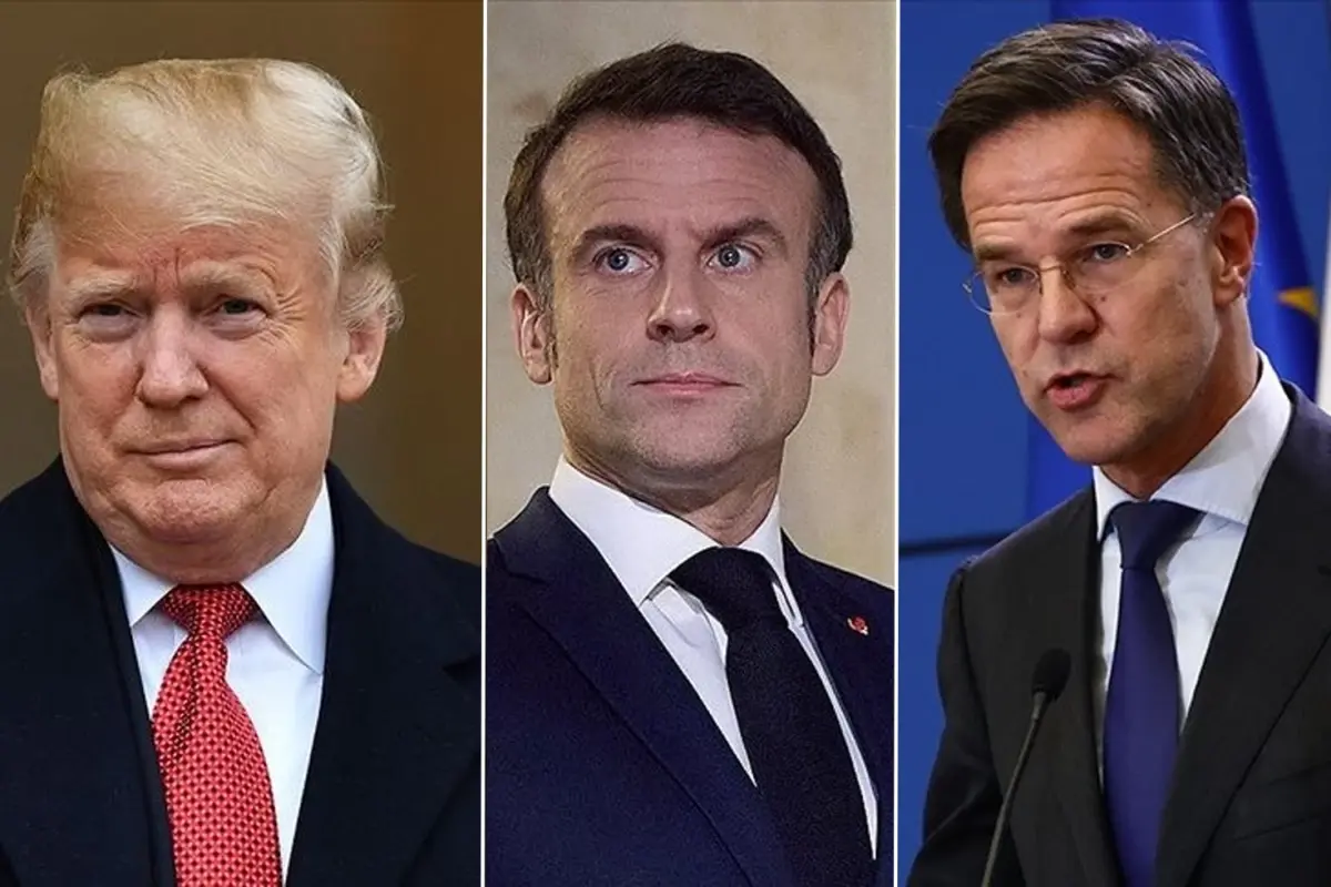 Trump\'tan büyük ifşa: Macron ve Rutte\'nin gizli mesajlarını paylaştı