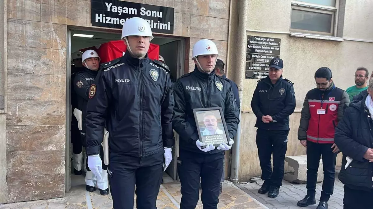 19 ay sonra gelen acı haber! Şehit polisin naaşı memleketine gönderildi