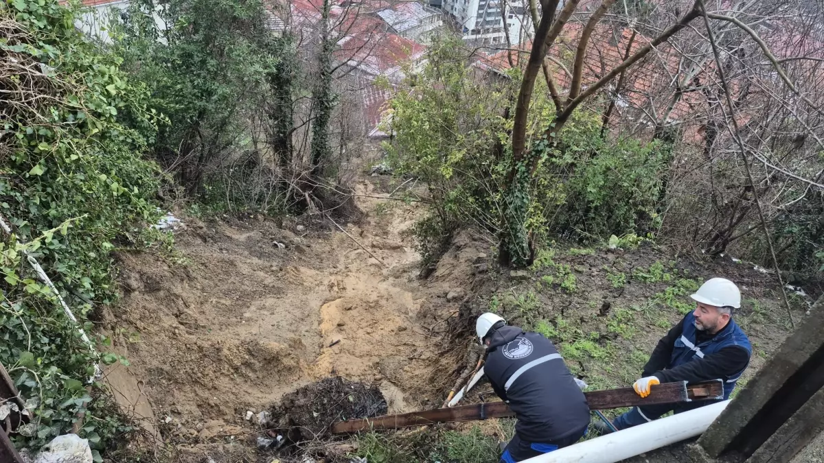 Zonguldak\'ta Heyelan, Su ve Elektrik Kesintisi