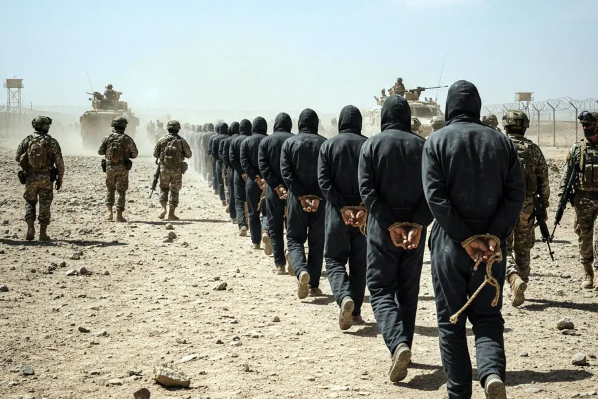 ABD Suriye\'deki 7 bin DEAŞ\'lı mahkumu Irak\'a nakledecek