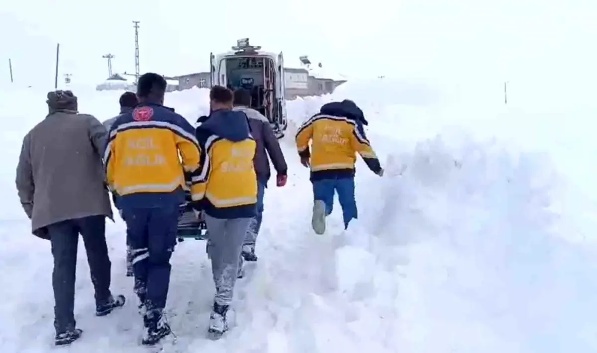 Yoğun Kar Altında Sağlık Hizmeti
