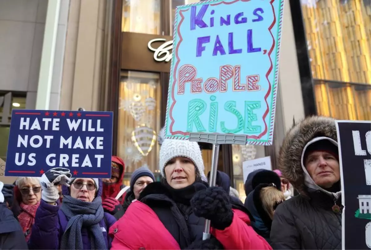 New York\'ta Trump Protestosu