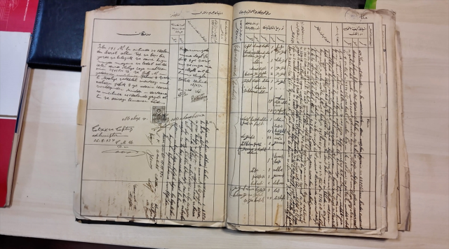 Ankara Adliyesi adli emanetinde 1926 yılına ait defter bulundu Ankara Adliyesi adli emanetinde 1926 yılına ait defter bulundu