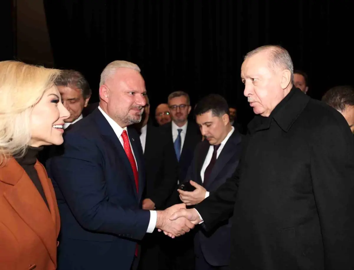 Başkan Pehlivan Ankara\'da Ödül Törenine Katıldı