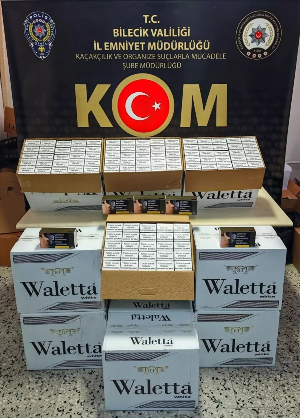 Bilecik\'te Kaçak Tütün Operasyonu