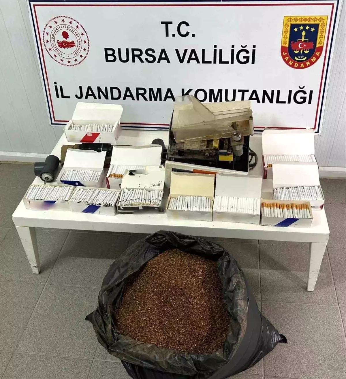 İnegöl\'de Kaçakçılık Operasyonu