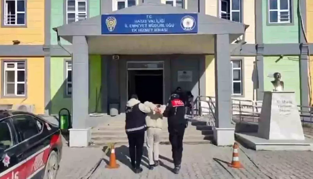 Antakya\'da Hırsızlık Şüphelisi Tutuklandı