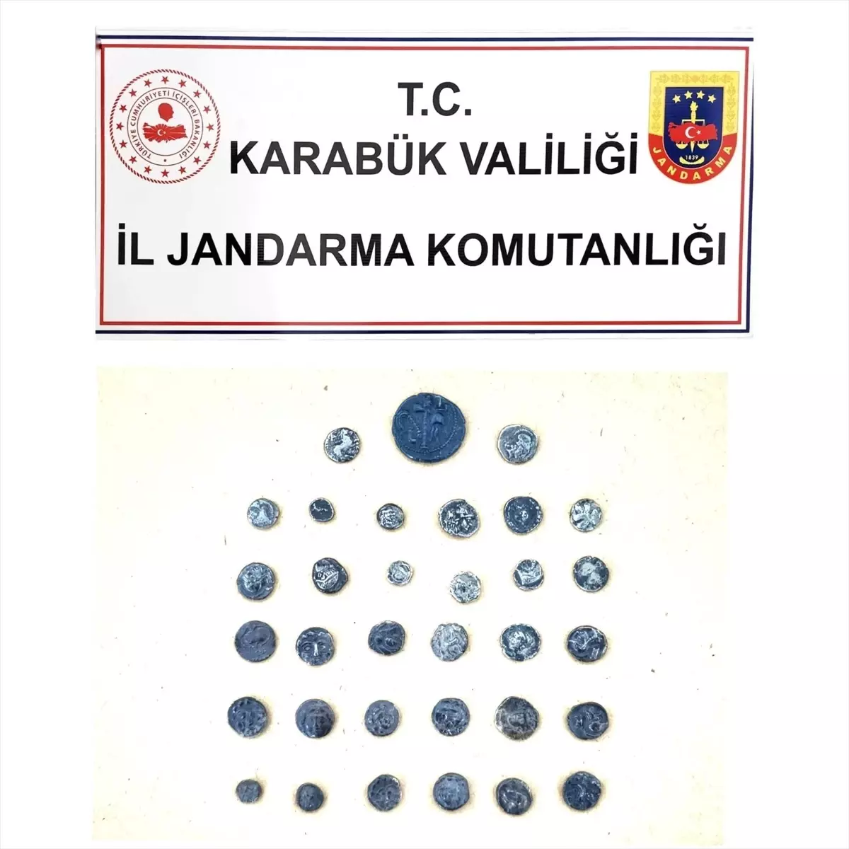 Karabük\'te 33 Tarihi Sikke Ele Geçirildi