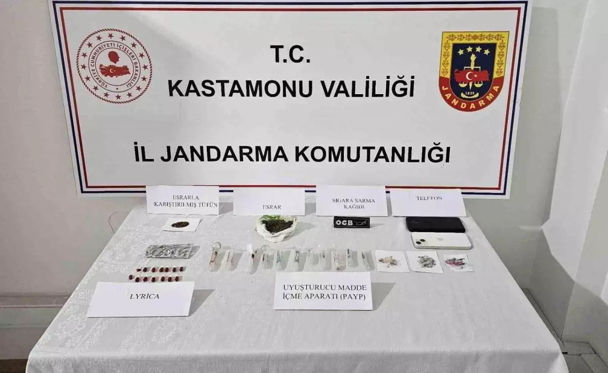 Kastamonu\'da Uyuşturucu Operasyonu: 4 Tutuklama