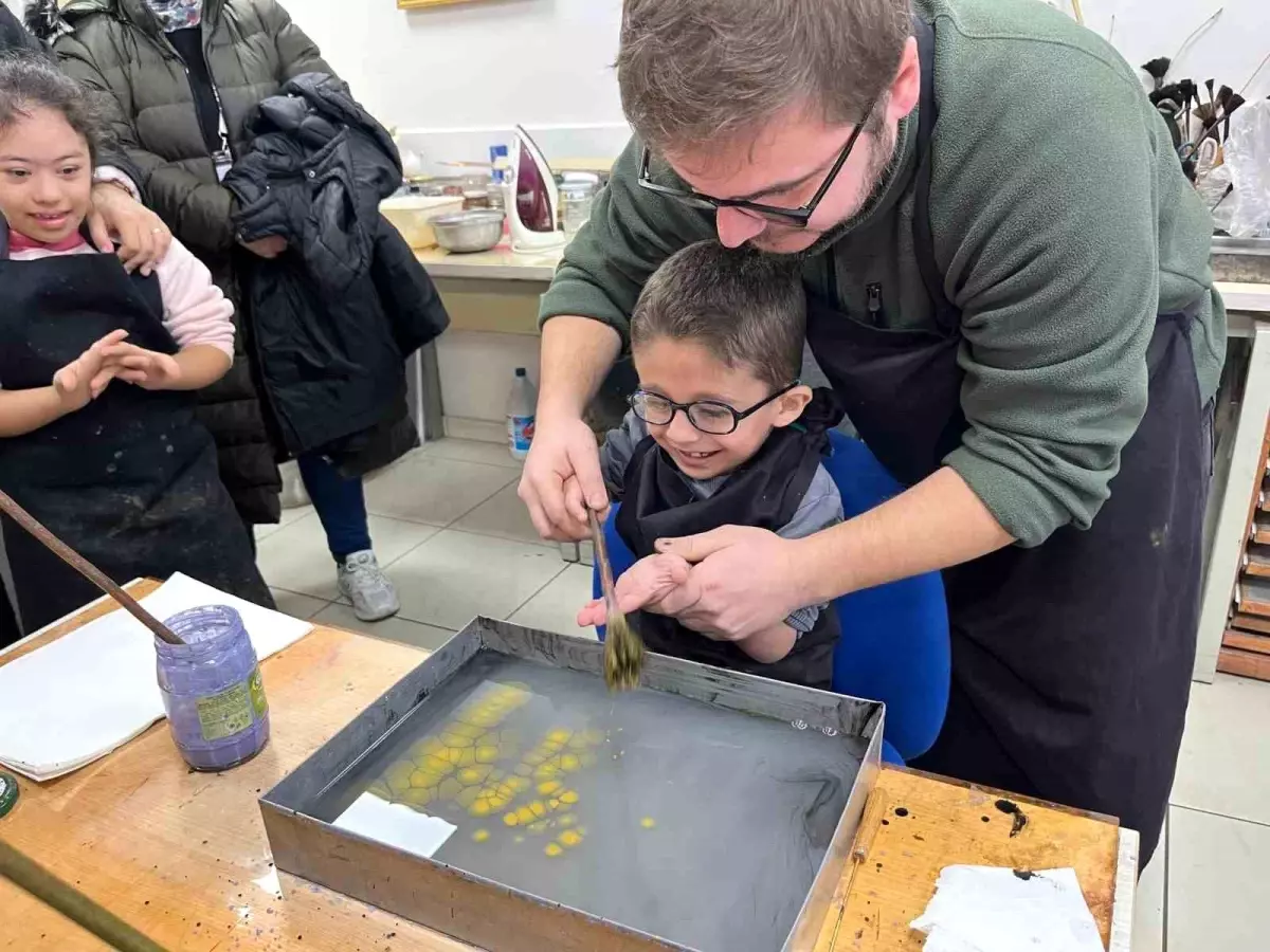 Engelli Öğrencilerden Keyifli Gün