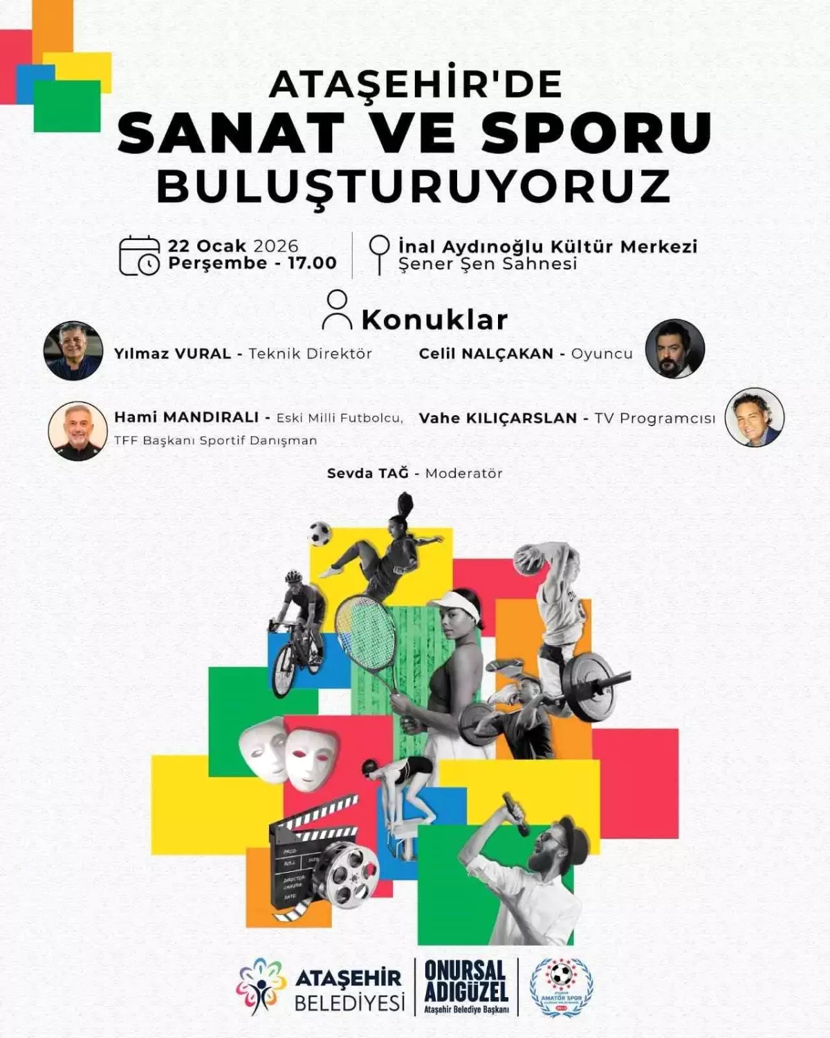 Sanat ve Spor Ataşehir\'de buluşuyor