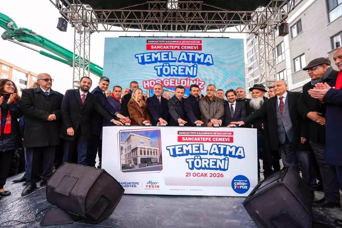 Sancaktepe\'de Fatih Mahallesi Cemevi\'nin temeli atıldı