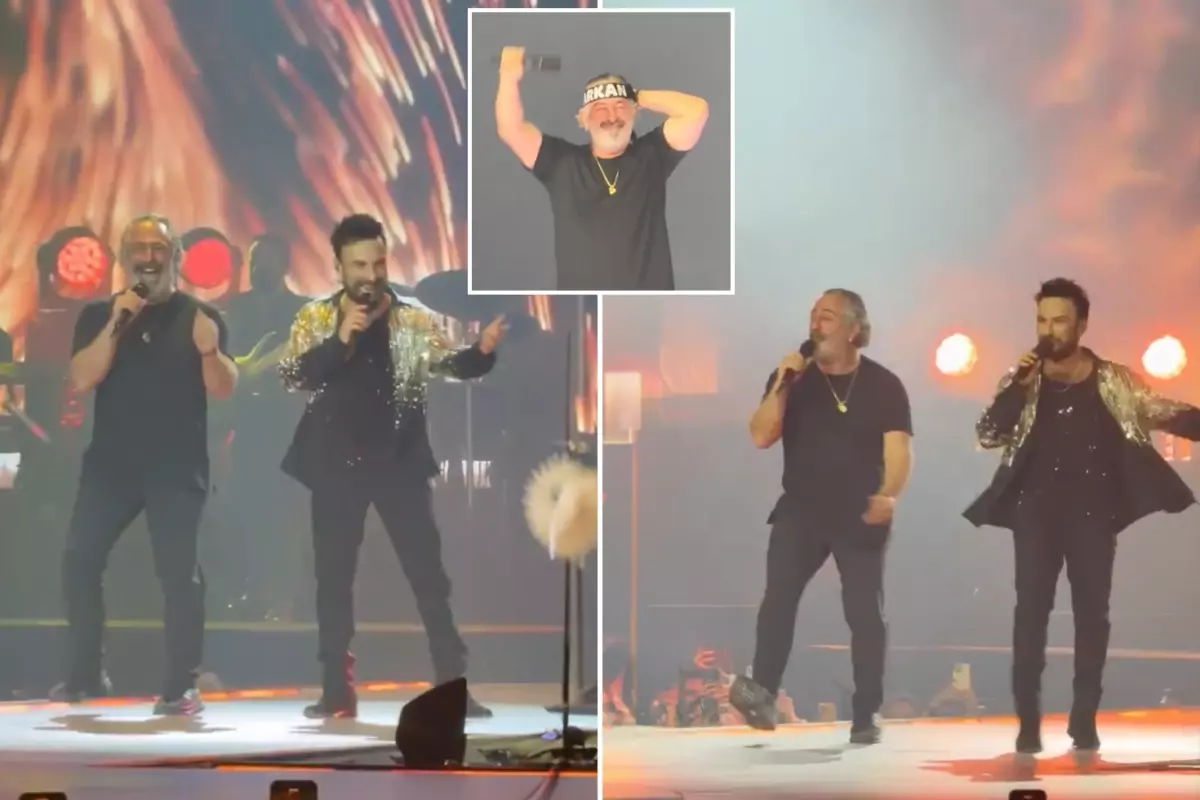 Tarkan konserinde Cem Yılmaz sahneye çıktı, salon yıkıldı