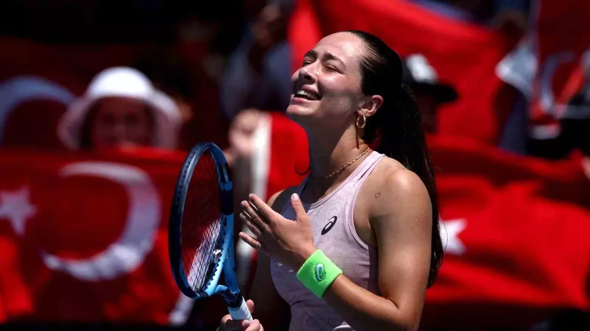 Zeynep Sönmez, Australian Open\'da Tarih Yazdı