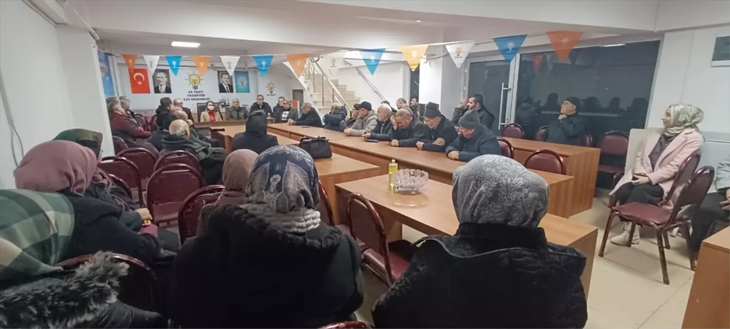 AK Parti Pazaryeri İlçe Danışma Meclisi Toplantısı düzenlendi