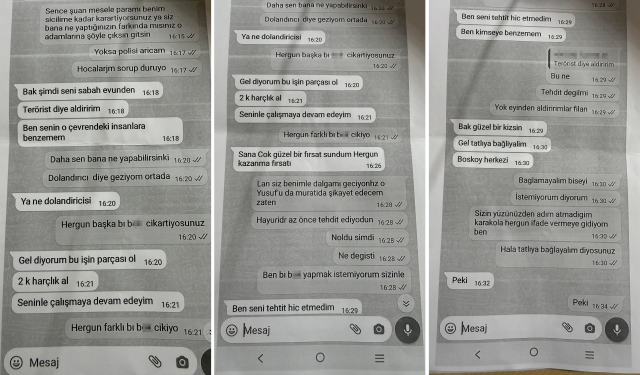 Arkadaşına güvendi, hayatı mahvoldu! Utanmadan 2 bin TL harçlık teklif etmişler به دوستش اعتماد کرد و زندگیاش نابود شد! بیشرمانه ۲ هزار لیر پیشنهاد کمک هزینه داده بودند