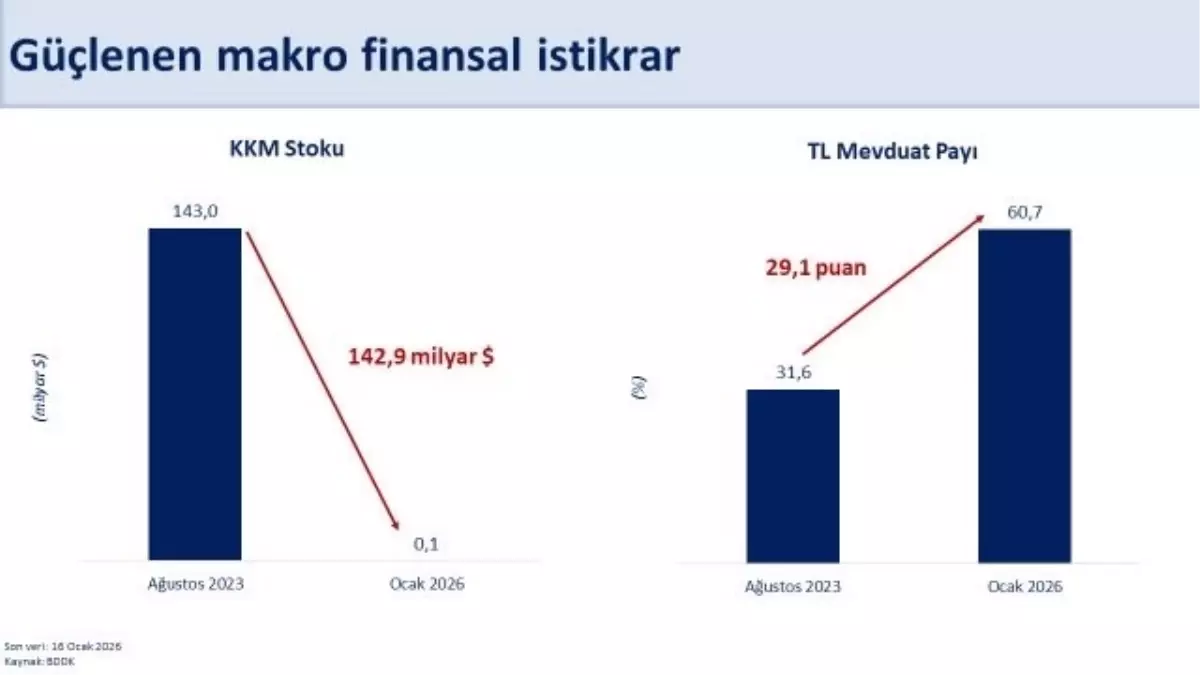Rezervlerde tarihi rekor: 205 milyar dolara ulaştı