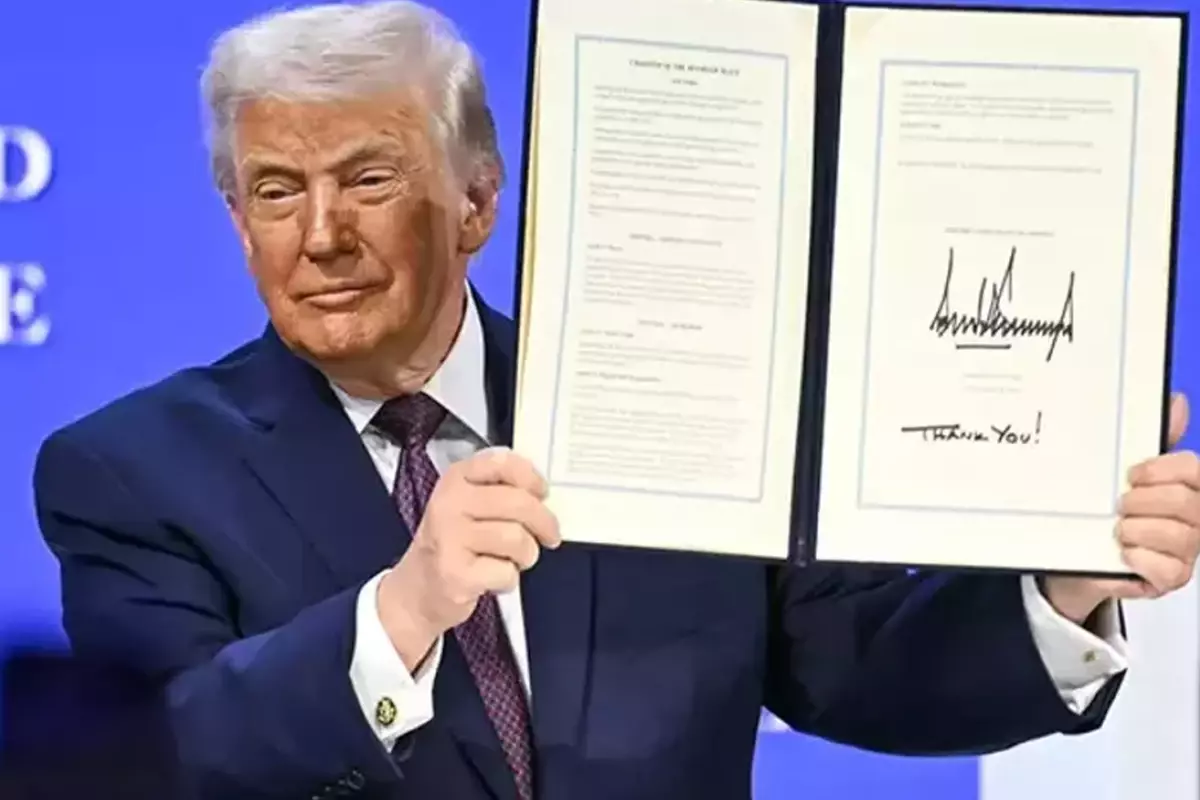 Barış Kurulu için imzalar atıldı! Trump: Gazze\'de savaşı durduruyoruz