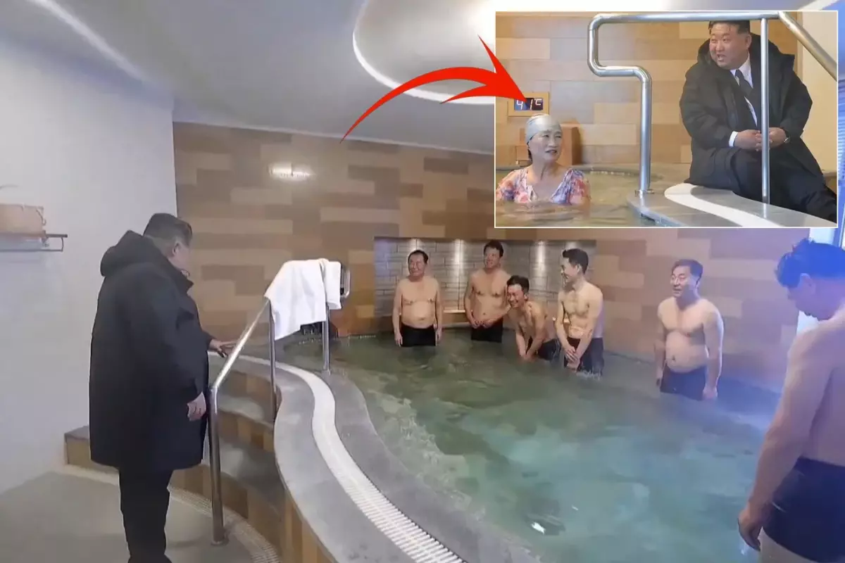 Böyle bir şey ilk kez servis edildi: Kuzey Kore\'den gelen görüntüye bakın