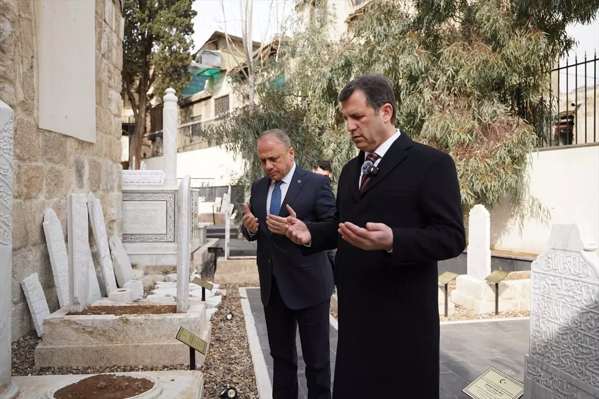 Büyük Birlik Partisi heyeti Şam\'da temaslarda bulundu