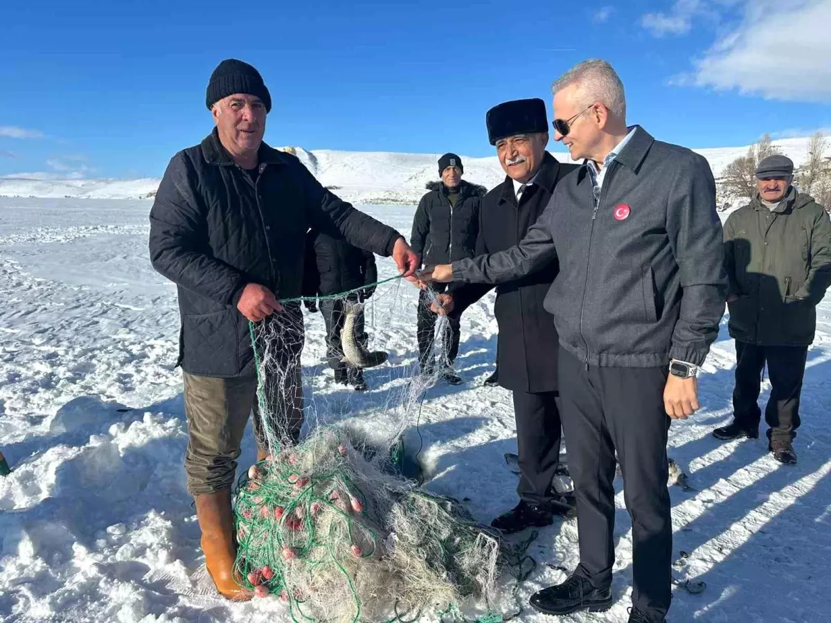 Çıldır\'da ağ çekme etkinliği