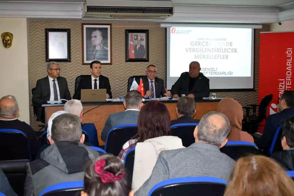 Denizli\'de basit usulden gerçek usule geçiş esnafa anlatıldı