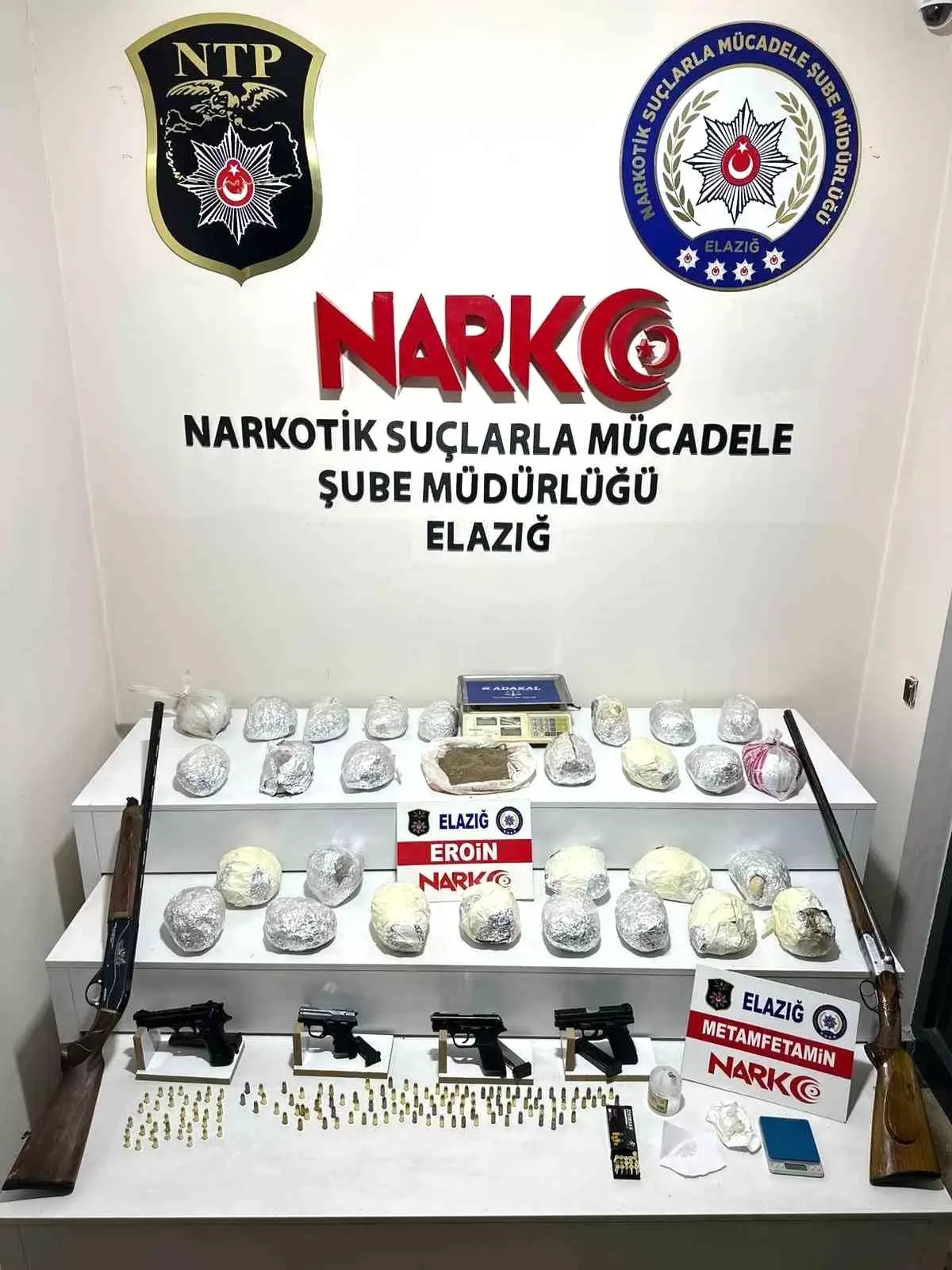 Elazığ\'da Uyuşturucu Operasyonu: 30 Kilo Eroin Ele Geçirildi