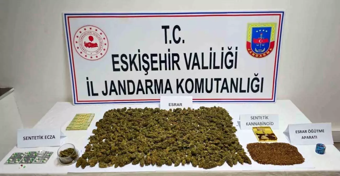 Eskişehir\'de Uyuşturucu Operasyonu: Şüpheli Tutuklandı