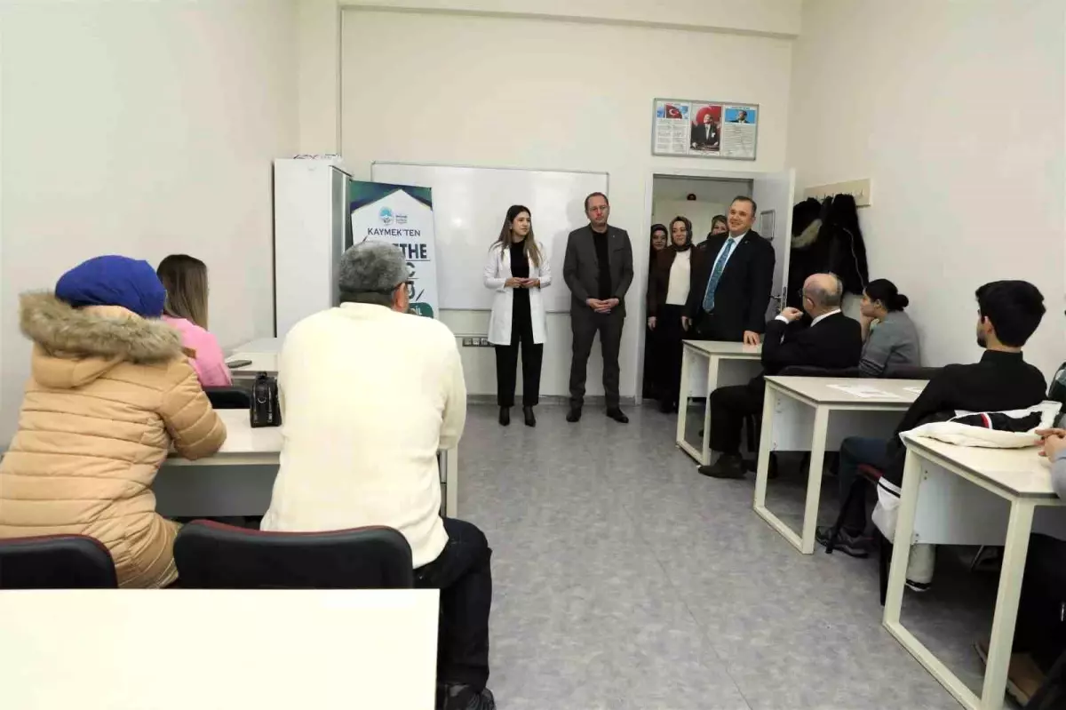 KAYMEK\'te Almanca yeterlilik belgesi sahiplerini buldu