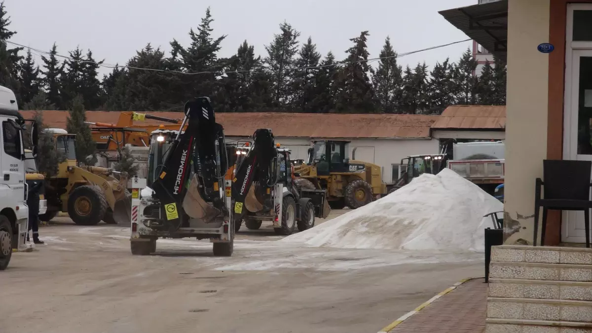 Kilis\'te Kar Yağışı Keyfi