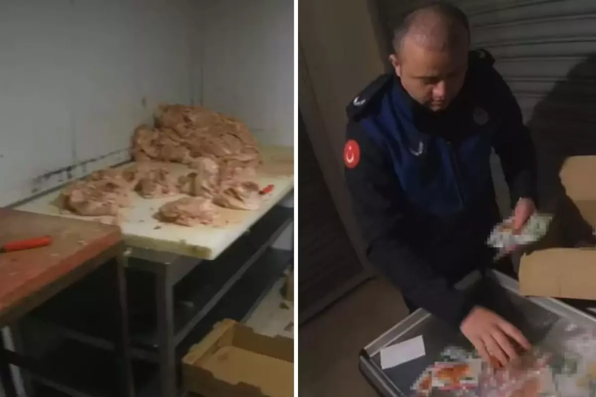 Mide bulandıran görüntülerin ardından ekipler harekete geçti! İşletme mühürlendi