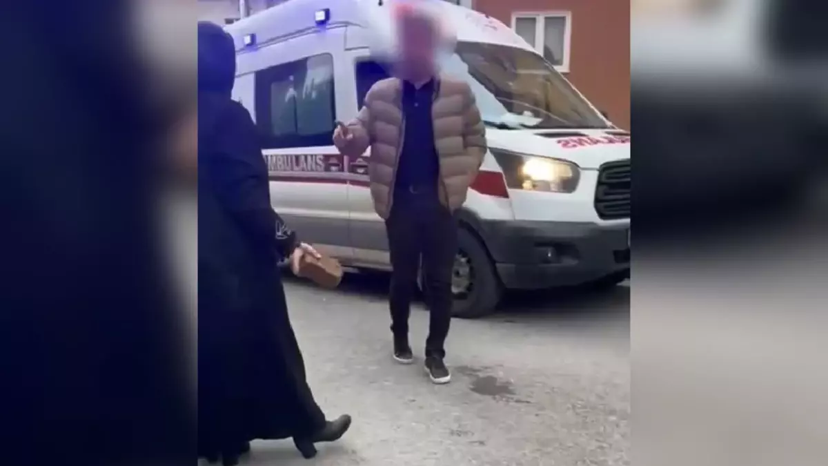 Müdahale sırasında gerilim çıktı: Hasta ambulans yerine taksiyle götürüldü