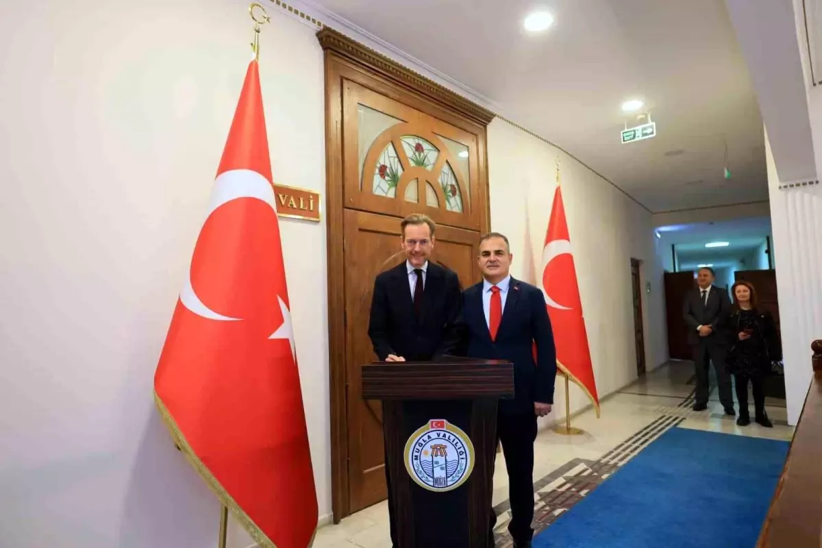 Muğla\'da Belçika ile İş Birliği Görüşmesi